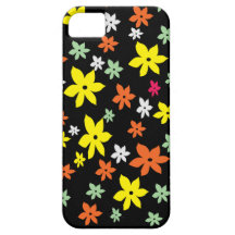 Flowers mobil iPhone 5 cases