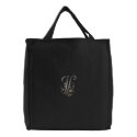 Flowers Monogram V Tote Bag embroidered bags