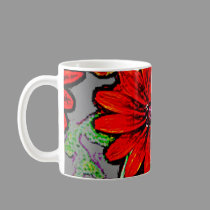 Flowers mugs