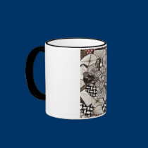 Flowers mugs by msjulie34 Flowers mugs