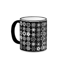 flowers mugs