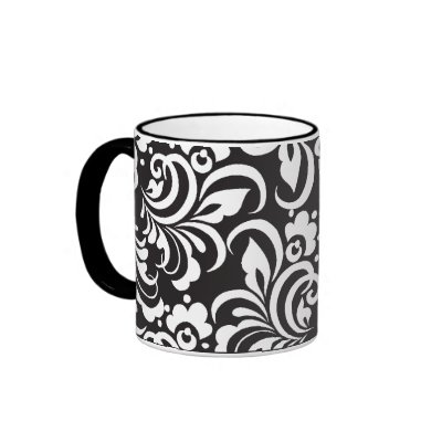 flowers mug by VioDeBlack