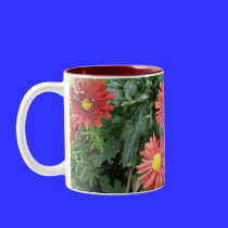 flowers mugs