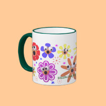 flowers mugs by pattycake flowers mugs