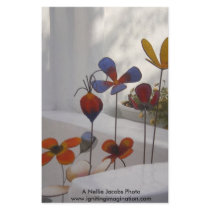 Flowers-Mykonos, Greece Stationery Paper