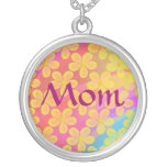 Flowers `n Rainbow Necklace
