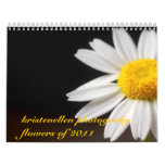 Flowers of 2011 wall calendars