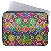 Flowers of Fun ~ Laptop Sleeve 13"-14"