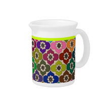 Flowers of Fun ~ Pitcher 19oz