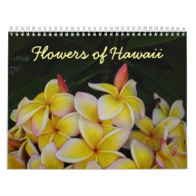 Flowers of Hawaii Calendars