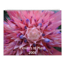 Flowers of Maui 2008 Calendar