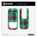 Flowers of the Forest Plaid Nokia 2680 Slide Decal