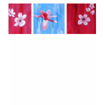 flowers on canvas t-shirts by monkeydirt flowers on canvas t-shirts