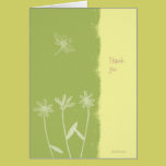 Flowers on Green-TY cards
