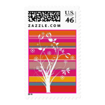 Flowers on line pattern scrolls -