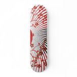 Flowers On Mars By Risis Skate Deck