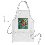 Flowers On Table aprons
