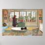Flowers on the Windowsill by Carl Larsson Posters