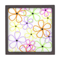 Flowers Outlines Premium Gift Box