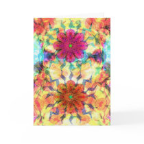 Flowers Pattern Add-a-Greeting Cards