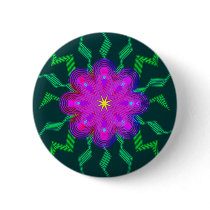 Flowers Pattern Buttons