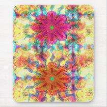 Flowers Pattern Mousepad
