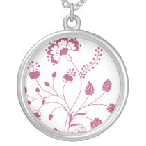 Flowers pendant necklace necklaces