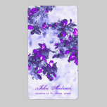 flowers labels