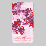 flowers labels