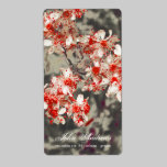 flowers labels