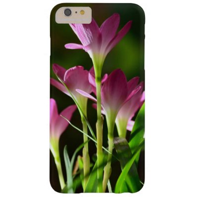 Flowers,pink flowers,lily flowers,leaves barely there iPhone 6 plus case