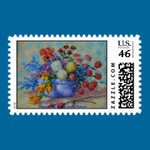 Flowers Postage stamps