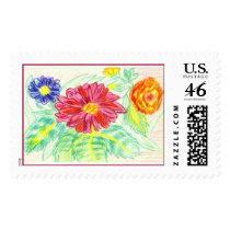 Flowers postage by tunguska Flowers postage