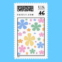Flowers postage by dndartstudio Flowers postage