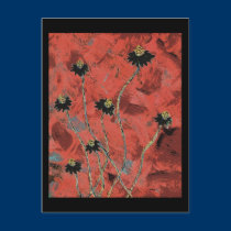 Flowers postcards