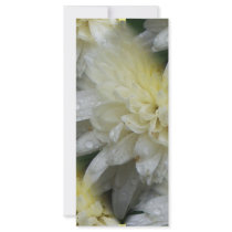 flowers custom rack card