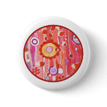 Flowers Rain Button by ShouShou Flowers Rain Button