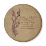 Flowers Serenity Prayer Inspirational Magnet Flowers Serenity Prayer Inspirational Magnet
