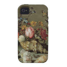 Flowers, Shells and Insects Balthasar van der Ast Case-Mate iPhone 4 Cases
