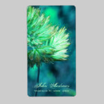 flowers labels