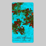 flowers labels