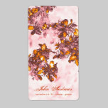 flowers labels