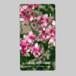flowers labels