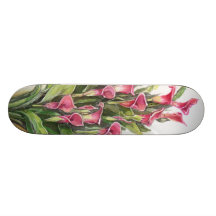 Flowers Skate Board