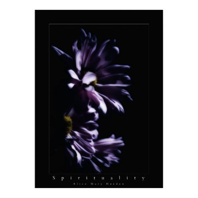 flowers spirituality poster by VisionVault