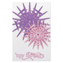 flowers stationery by theroll flowers stationery