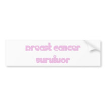 Flowers Survivor Bumper Sticker bumper stickers