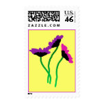 FLOWERS THREE STAMP