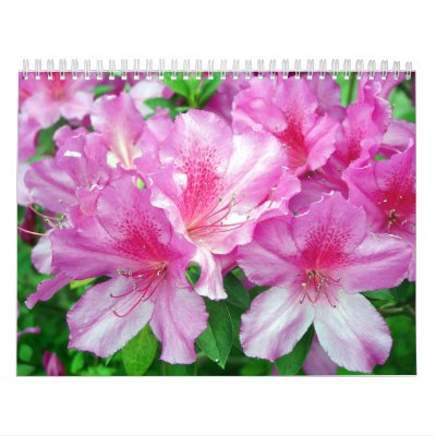 Flowers to Brighten Your Day Wall Calendars by tashatv28