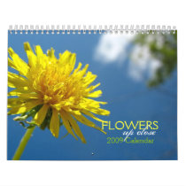 Flowers Up Close Calendar